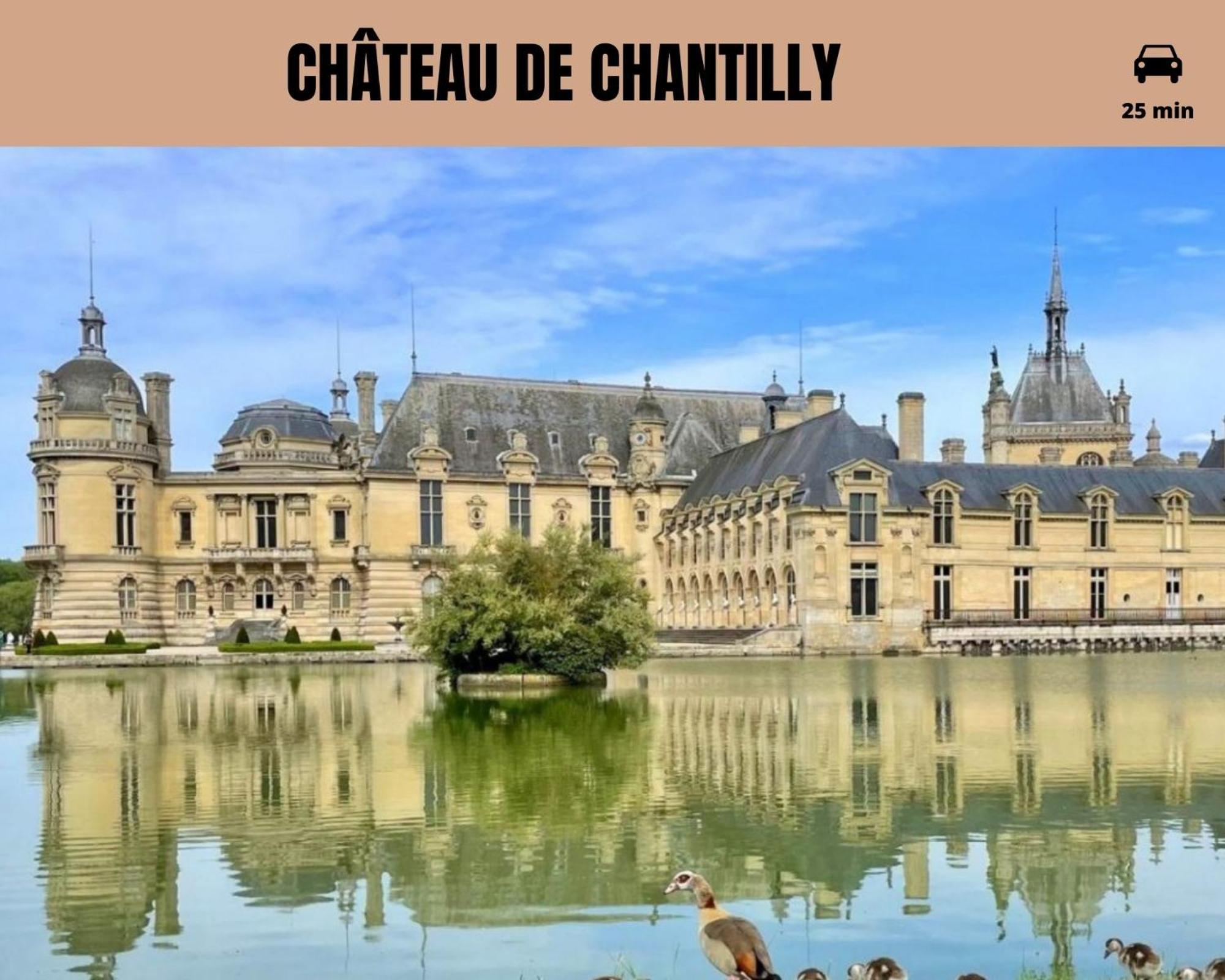 Le Cocon Forestier - Proche Aeroport Beauvais, Chantilly, Foret De Hez-Froidmont, Parking Public Gratuit, Wifi & Netflix Клермон Екстериор снимка